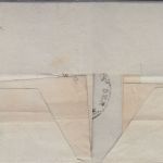 Österreich/Sachsen - Teplitz 30. OCT blauer L2 Portobrief n. Dresden 1847