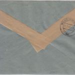 All.Bes. Bensersiel ü. Esens Poststelle I Einschreibebrief n. Wilhelmshaven 1947