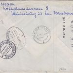 BRD - 2x40 Pfg. Heuss II Eilbrief Wilhelmshaven - Ulm/postlagernd 1962