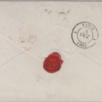 Österreich/Frankreich - Wien 1858 Portobrief n. Paris - ohne Inhalt