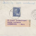 BRD/Postkrieg - 20 Pfg. Vertreibung Brief i.d. DDR Itzehoe - Wolgast 1966