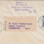 BRD/Postkrieg - 20 Pfg. Vertreibung u.a. Brief i.d. DDR München Ludwigslust 1967