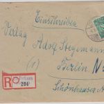 All.Bes. - Petkum (Ostfriesland) 1947 Einschreibebrief n. Berlin