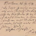 DR - Borkum Kgl. Preuss. Fortifikation Feldpostkarte m Vignette Rotes Kreuz 1914