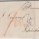 Österreich/Niederlande - Wien 1821 Grenzfrankobrief n. Schiedam - mit Inhalt