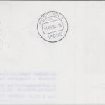 Nordkorea - 40 Ch. Paradieswitwe Luftpostkarte Zuleitung LH-Erstflug 1994