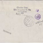 DDR - Heimische Singvögel Eilboten-Einschreibebrief Nordhausen - München 1979