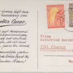 Niederl. Neuguinea - 1+5 C. Paradiesvogel Werbedrucksache Hollandia 1962