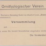 Bayern - 3 a. 2 Pfg. Raute Ganzsache priv. Zudruck Ornithologischer Verein