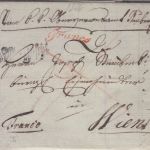 Österreich - Mürzzuschlag L1 Frankobrief Neuberg - Wien 1826 - mit Inhalt