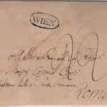 Österreich/Kirchenstaat - Wien Oval-K1Grenzfrankobrief n. Rom 1826 - mit Inhalt