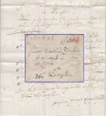 Bayern - Weißenburg 1797 Fahrpostbrief (26 Kr. Porto) n. Kempten - mit Inhalt