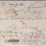 Bayern - Donauwörth 1780 Fahrpostbrief (Geldsendung) n. Kempten - Anschrift !!