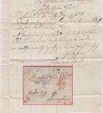 Bayern - Ottobeuren 1803 Fahrpostbrief (Wertsendung) n. Kempten - mit Inhalt
