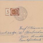 BRD - Duisburg-Hamborn 1952 Windhund-Derby SST Drucksache n. Oberbrechen