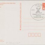 DDR - 25 Pfg. Privatganzsache X. Kunstausstellung Kurze/Elepank SST Berlin 1987