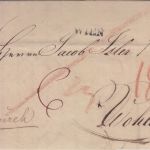 Österreich/Schweiz - Wien L1 Grenzfrankobrief "pr. Zürich" n. Wohlen 1829