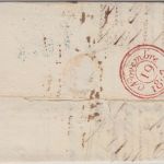 Königreich Sardinien/Frankreich - Genua 1827 L2 Portobrief n. Paris