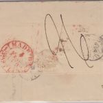 Königreich Sardinien/Spanien - Genua 1850 Grenzfrankobrief n. Madrid m. Inhalt