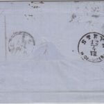 Italien/Österreich- Genua 1868 Portobrief n. Steyr - mit Inhalt