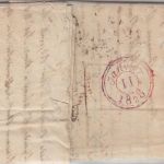Kgr. Sardinien/Frankreich - Genua 1828 Grenzfancobrief CS.3R n. Paris m. Inhalt