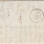 Kgr. Sardinien/Frankreich - Turin 1837 C.S.2.R. Portobrief n. Lyon - m. Inhalt