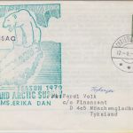 Grönland - Narssaq 1970 Greenland Arctic Supply MS Erika Dan Cachet a. Brief