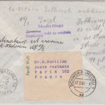 BRD/Postkrieg - 20 Pfg. 20 J. Vertreibung BriefÜberlandpost Osterburken FFM 1966