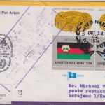 UNO New York/Postsperre - Lupo-Brief n. BOSNIEN 1994 Hinweis-Ra8
