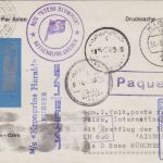 Schweden - 90 Ö. Elch Zuleitungspost/Schiffspost LH-Erstflug München Cairo 1978