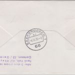 Schweden - 55 Ö. Igel Zuleitungspost LH-Erstflug Düsseldorf - Saarbrücken 1975