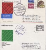 Igel - Österreich/Schweden/England 3 Bedarfsbelege ex 1975/2008