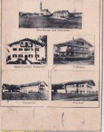 Bayern - Arget Gastwirtschaft Pfarrhof etc. sw-Mehrbild-AK gelaufen 1915