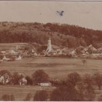 Bayern - Oberalting (Seefeld) Ortsansicht priv. Fotokarte gelaufen 1914
