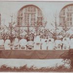 Bayern - Oberalting (Seefeld) Mädchengruppe Kriegerfeier 1919 ungelaufen