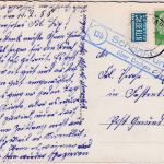 BRD - (13b) Schönbrunn ü. Dachau Landpost-Ra2 Karte n. Gmund 1955