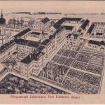 Bayern - Schönbrunn Pflegeanstalt Post Röhrmoos sw-AK 1911