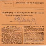 Bayern - 80 Pfg. Ludwig Einschreibe-Paketkarte Schleißheim - Vilshofen 1918