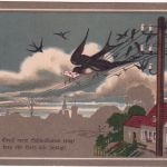 Bayern - Aying 1917 Zier-K2 Feldpostkarte (v. Grub) an Ldw.Inf.Rgt. 12