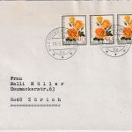 Schweiz - 3x10 Rp. Juventute/Rosen Brief Uitikon Waldeck - Zürich 1973