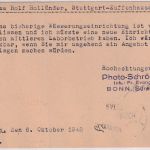 BRD - Bonn 1948 "Tagung des Parlamentarischen Rates" Masch.werbestpl. Karte