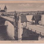 DR - Bonn (Ansicht) Field Post Office 138 zens. Feldpostkarte n. ENGLAND 1919