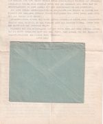 Sudetenland - Aussig 25.12.44 Brief mit Inhalt n. Hof
