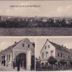 Sudetenland - Litschkau Mehrbild-sw-AK Feldpostkarte K.Nr. 13 n Tangerhütte 1938