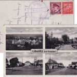 Sudetenland - Libotitz b. Kaaden sw-Mehrbild-AK gelaufen 1938