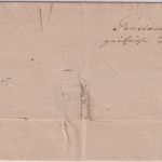 Preussen - Aachen roter L1 Dienstbriefhülle n. Monschau (Montjoie) ca. 1815