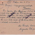 AM-Post - 6 Pfg. Ganzsache+Zusatz Aachen - Dresden 1946