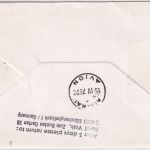 Berlin - 70 Pfg. Vergissmeinnicht Zuleitung LH-Erstflugbrief FFM - Athen 1978