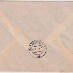 BRD - Köln 1953 60 Pfg. AFS Brügelmann Textilien Einschreibebrief n. Reutlingen