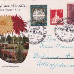 BRD - Bad Neuenahr Schmuckkarte SST "Tag der Dahlie" n. Dortmund 1961